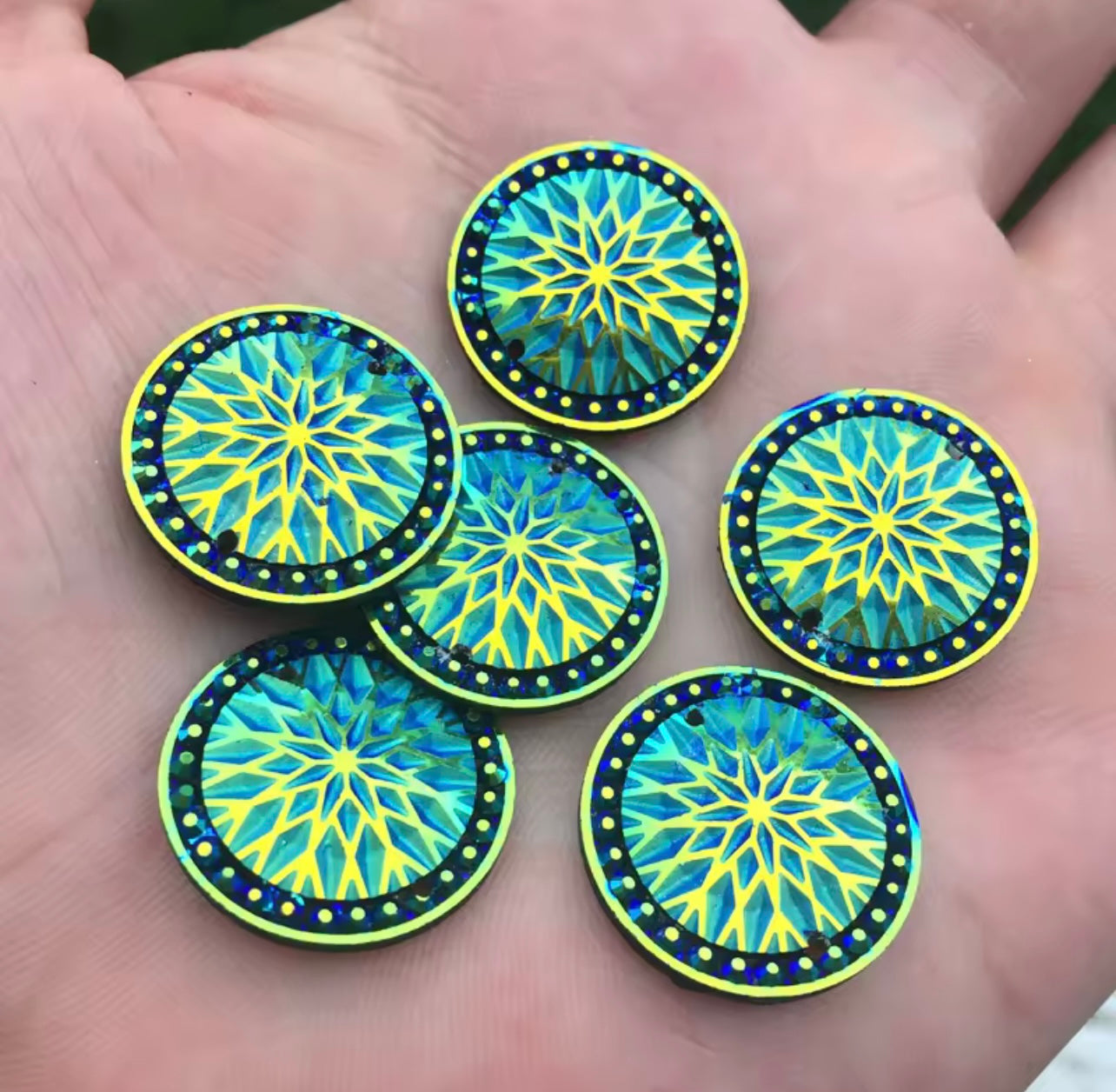 Round Rhinestone 20 mm