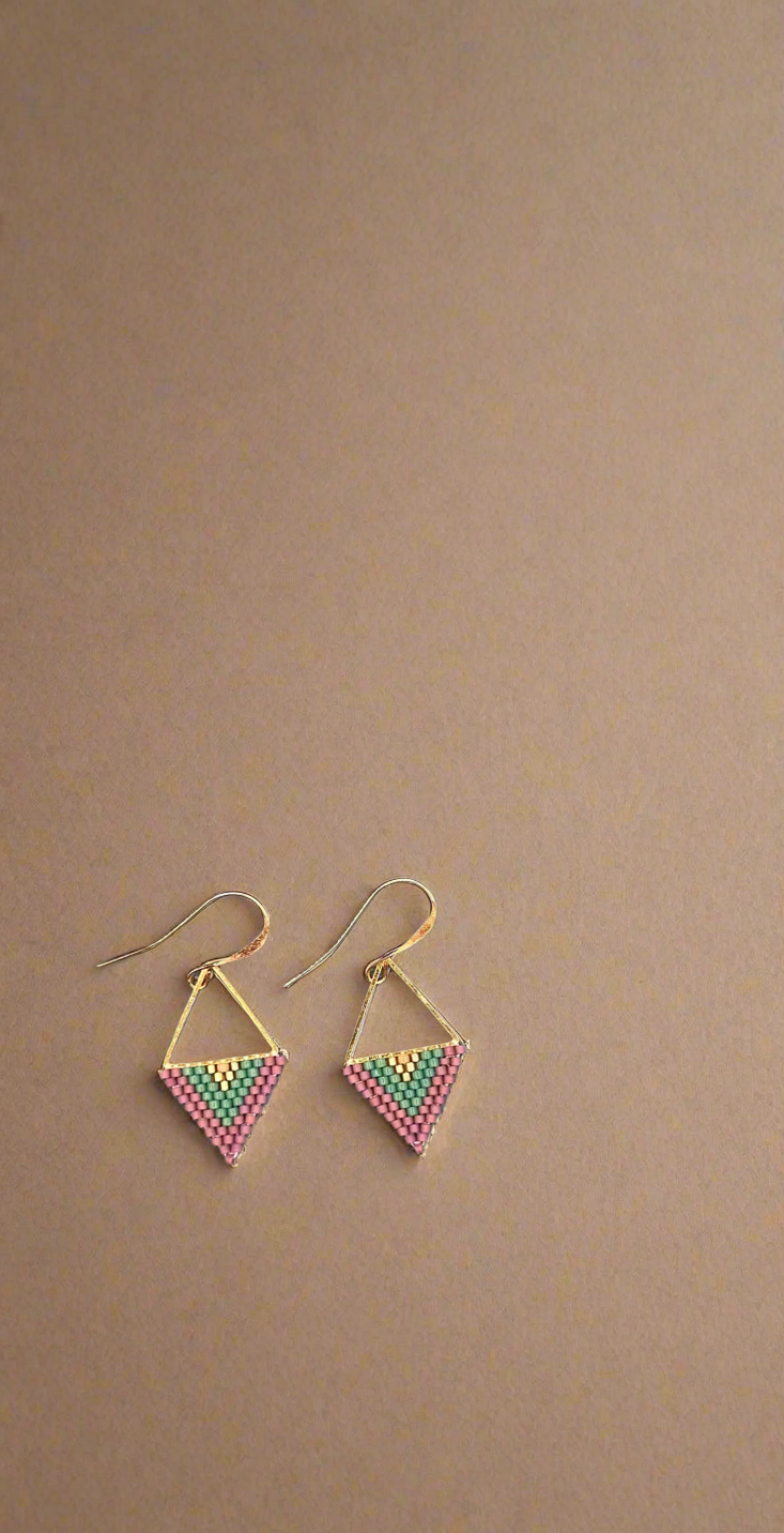 Gold Delica Triangles