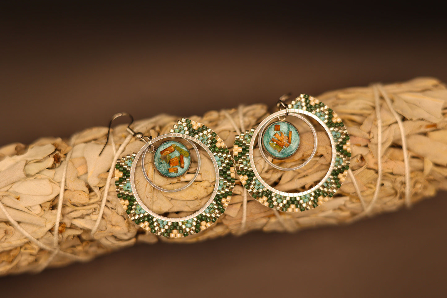 Beaded Delica Resin