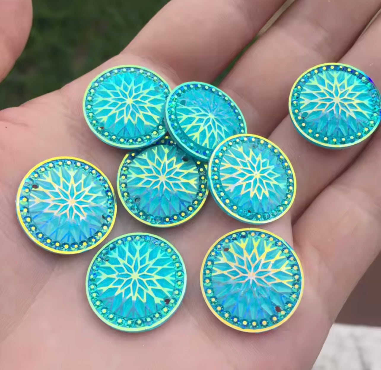 Round  Rhinestone 20 mm