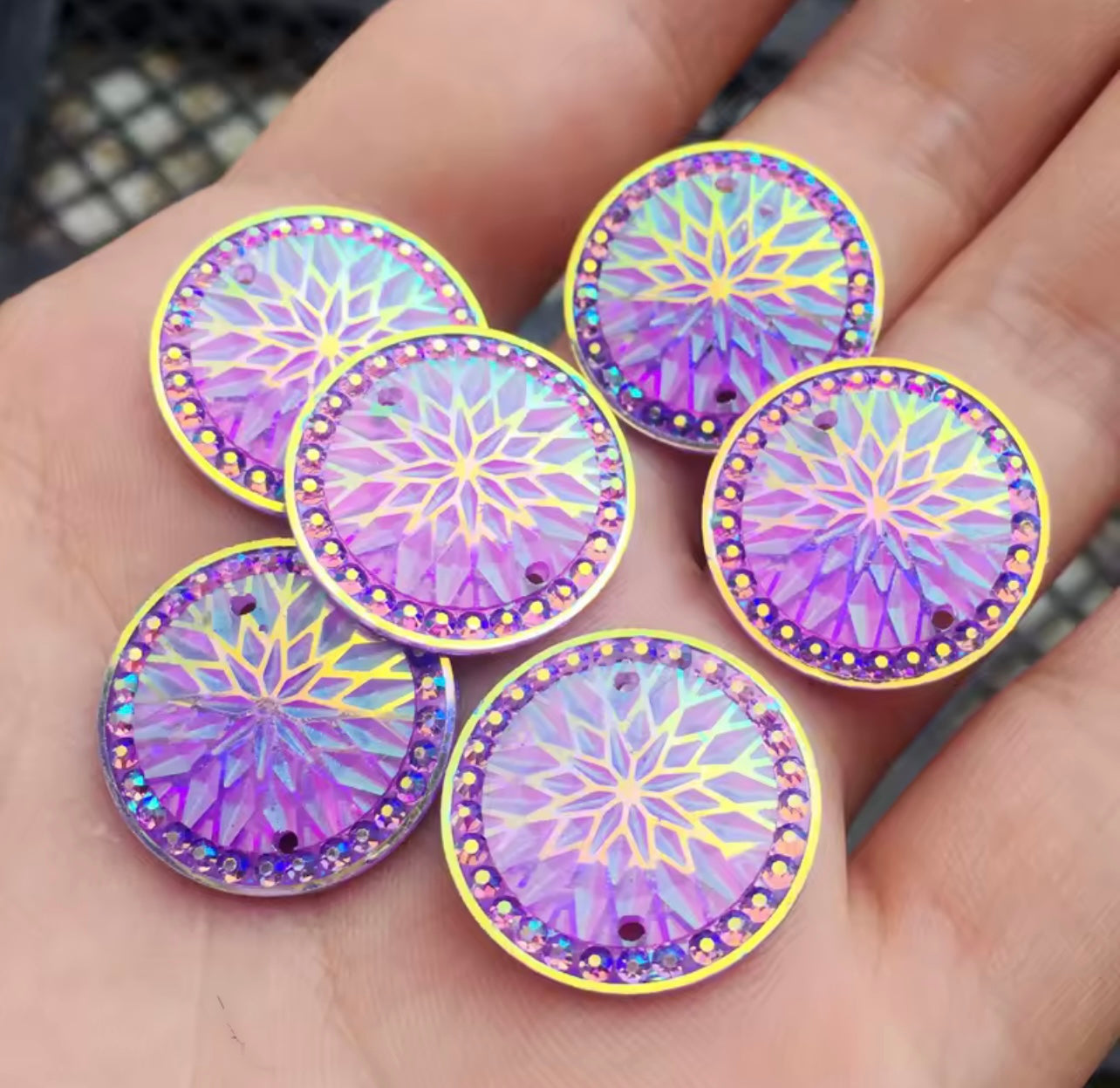 Round  Rhinestone 20 mm