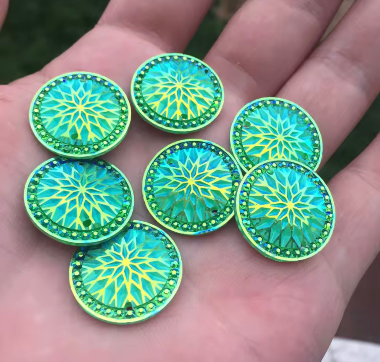 Round  Rhinestone 20 mm