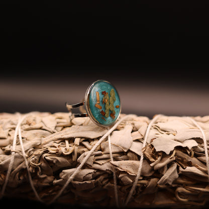 Finger -sléx̱tses ring