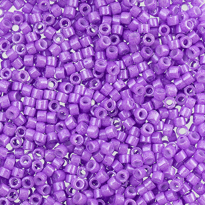 Purple Delica Beads