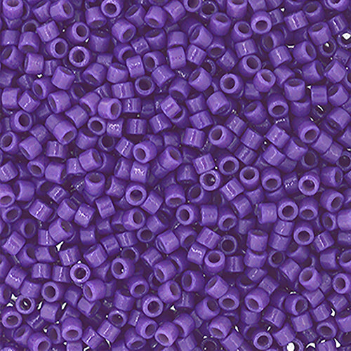 Purple Delica Beads