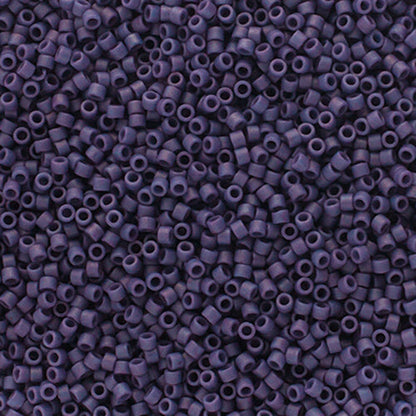Purple Delica Beads