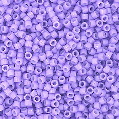Purple Delica Beads