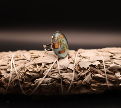 Finger -sléx̱tses ring