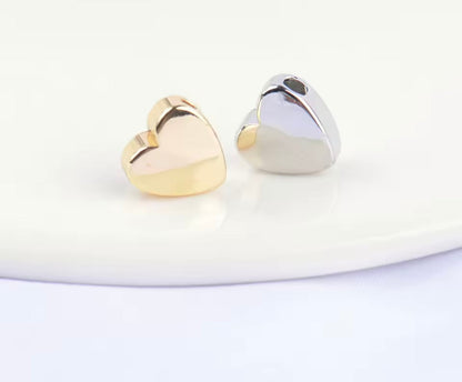 Heart Spacer Beads