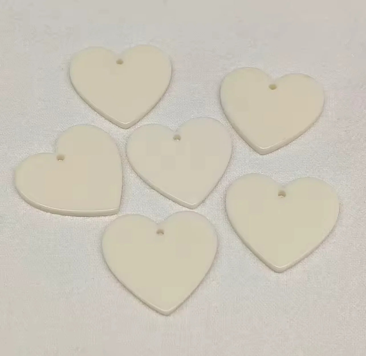 Acrylic hearts