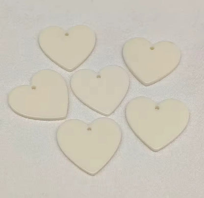 Acrylic hearts