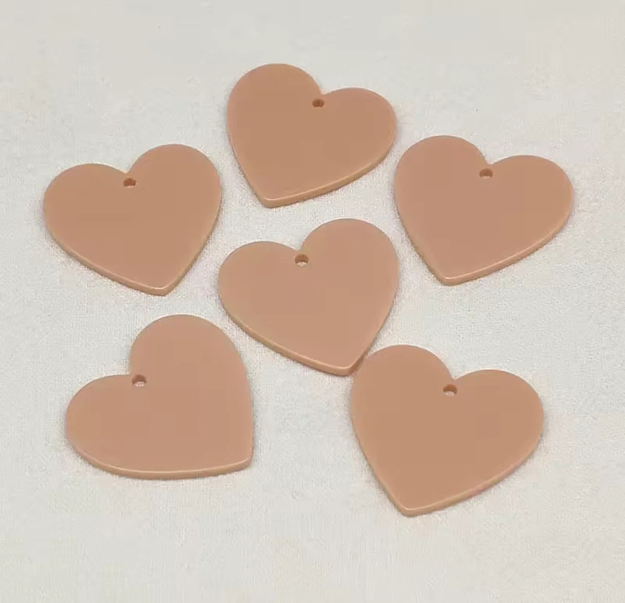 Acrylic hearts