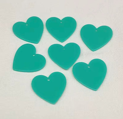 Acrylic hearts