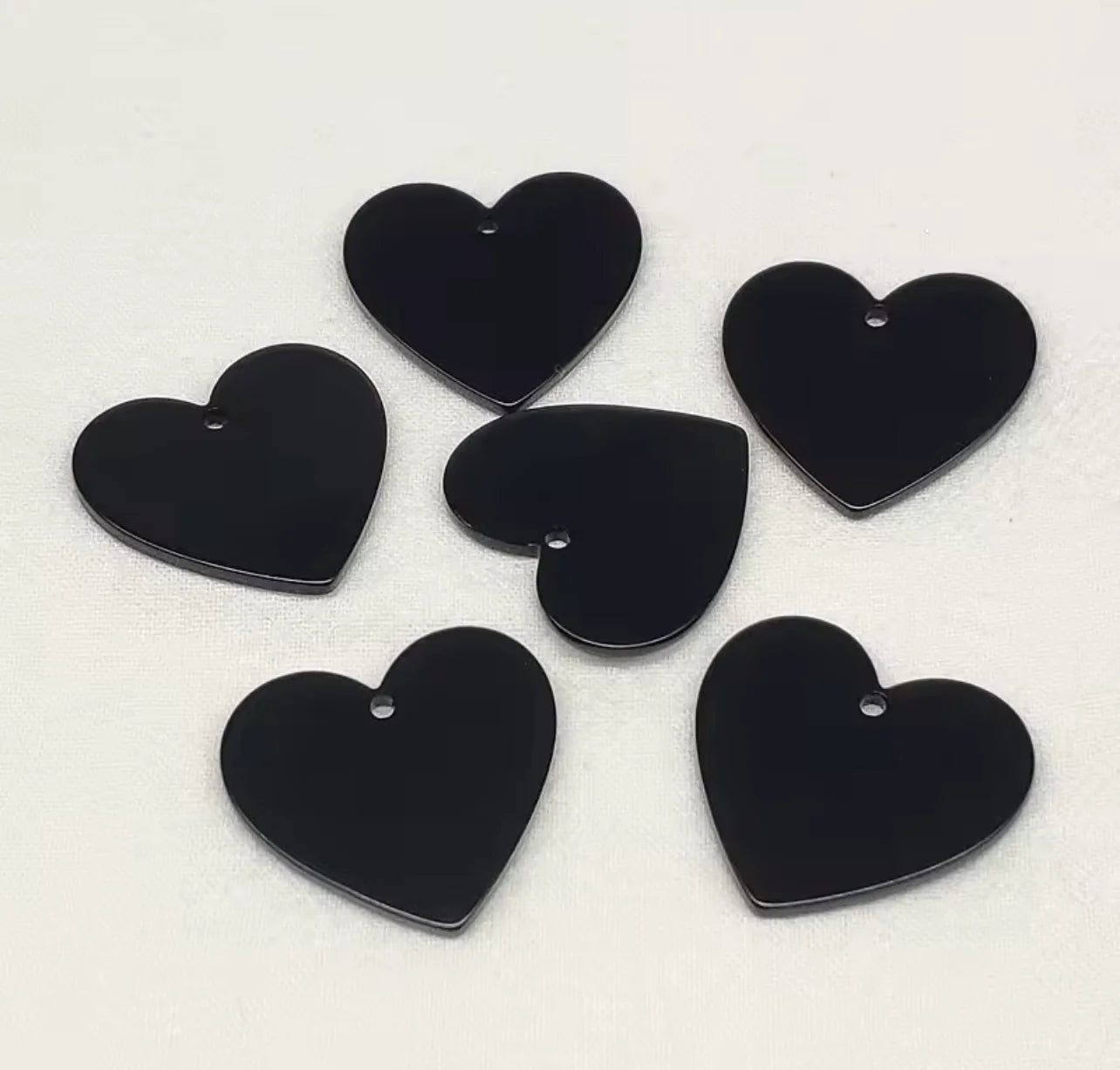 Acrylic hearts