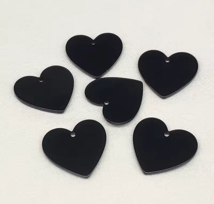 Acrylic hearts