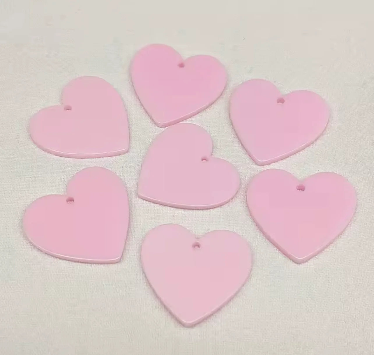 Acrylic hearts