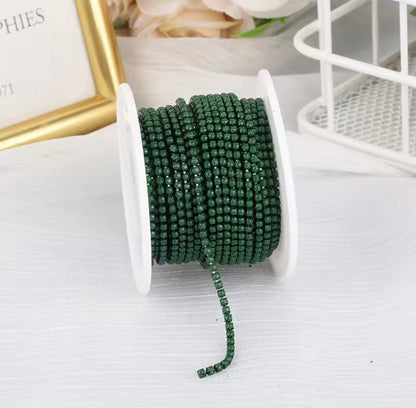 Ss6 Rhinestone metal banding