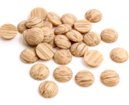 12mm Mix Colors Wood Grain Frosted Imitation