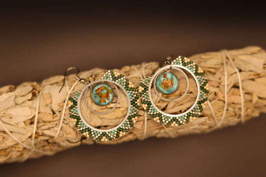 Beaded Delica Resin